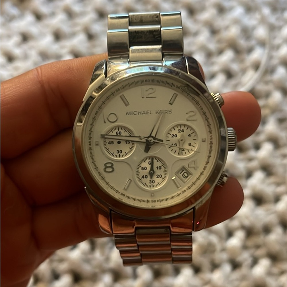 Michael Kors Silver Men's Watch